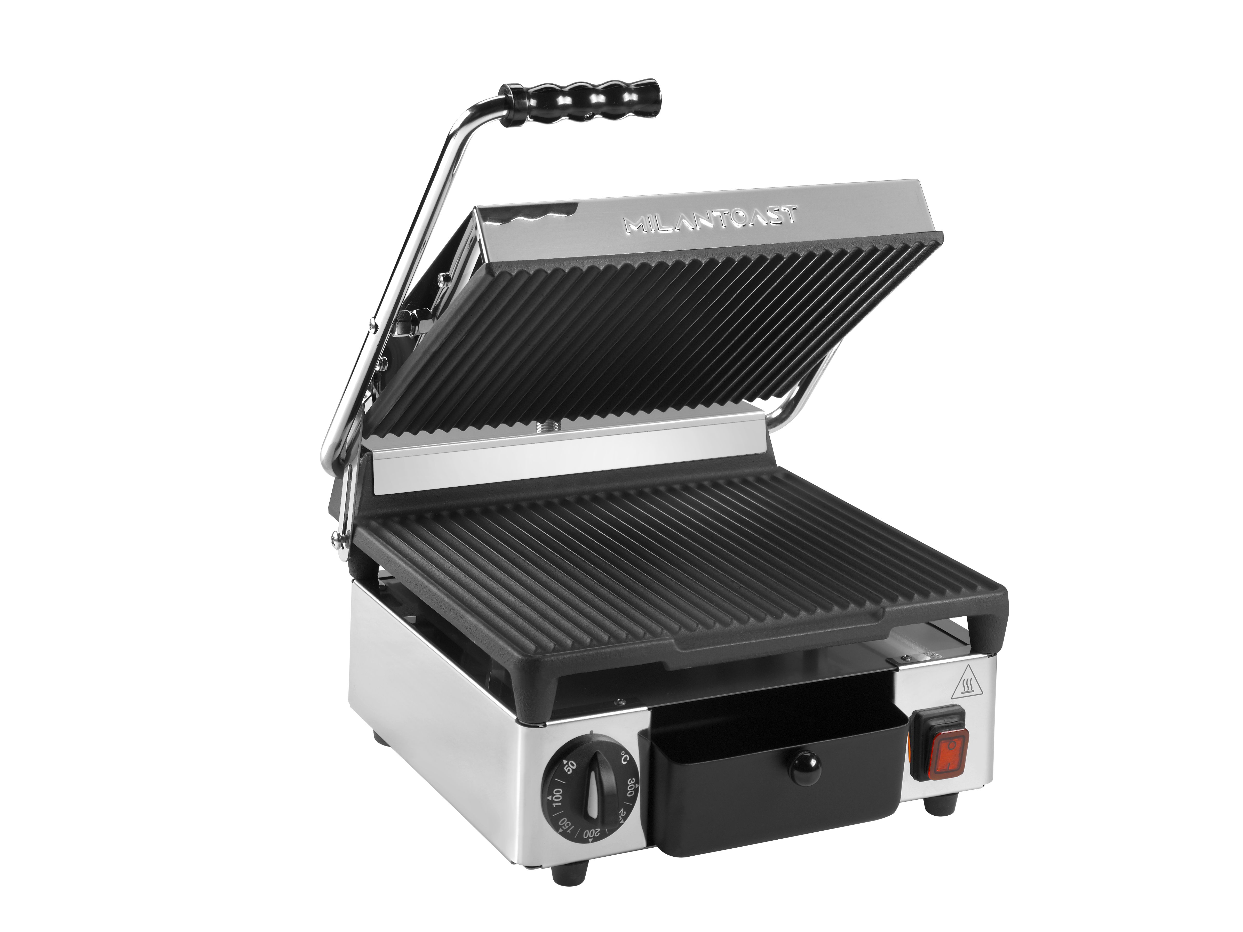 Milantoast Kontaktgrill - beidseits geriffelt