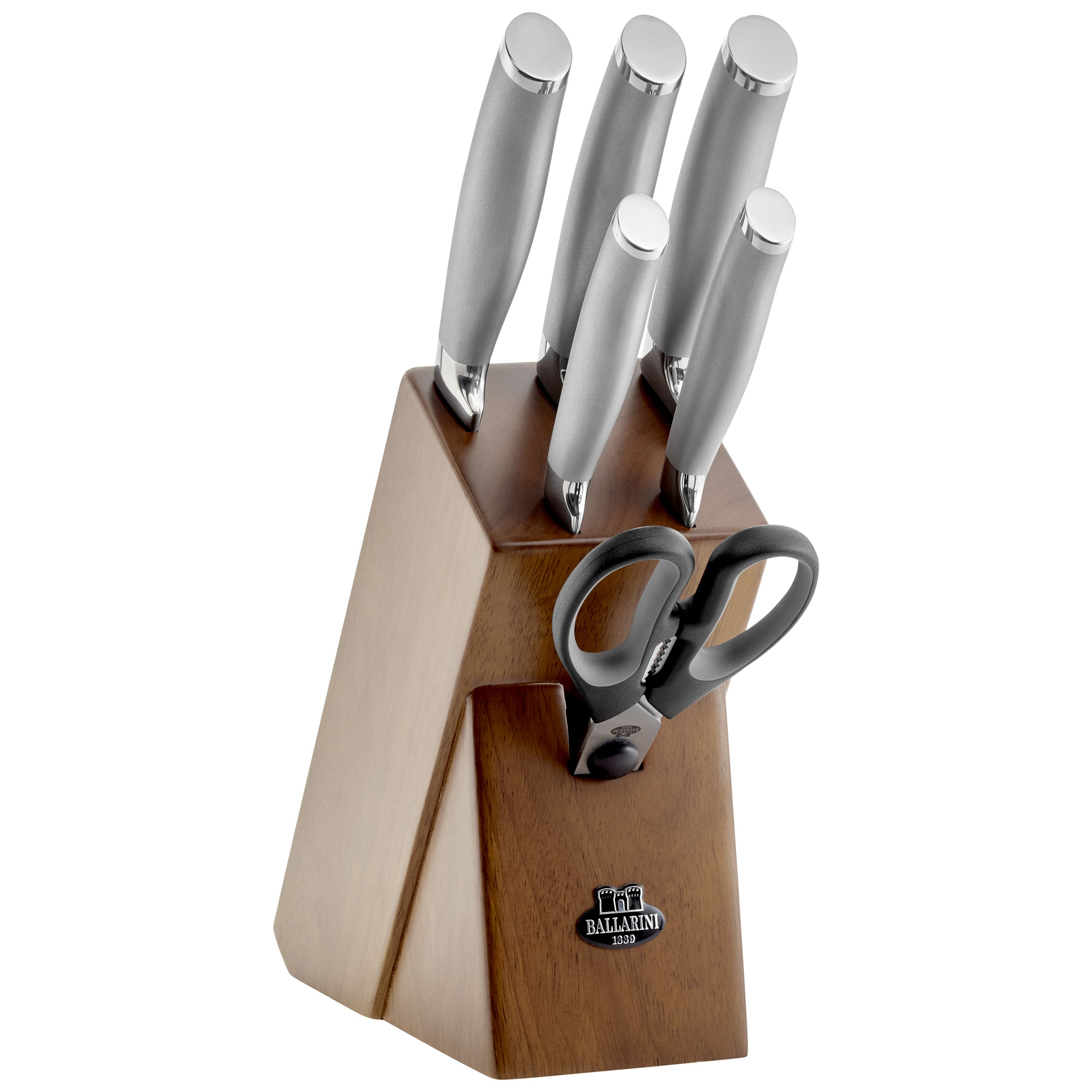 BALLARINI Tanaro Messerblockset 7-tlg, Natur
