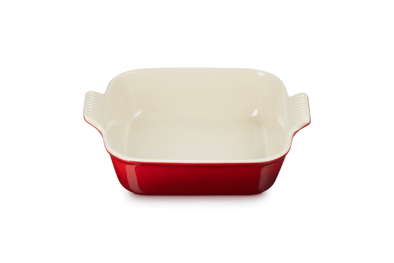 Le Creuset Auflaufform Tradition quadratisch 23 x 23 cm Kirschrot