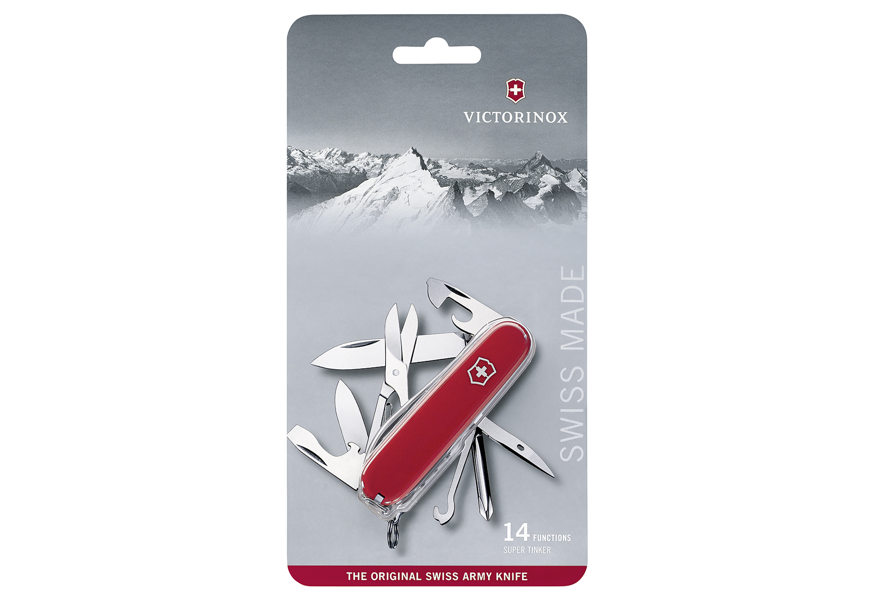 VICTORINOX Taschenmesser Super Tinker rot Blister