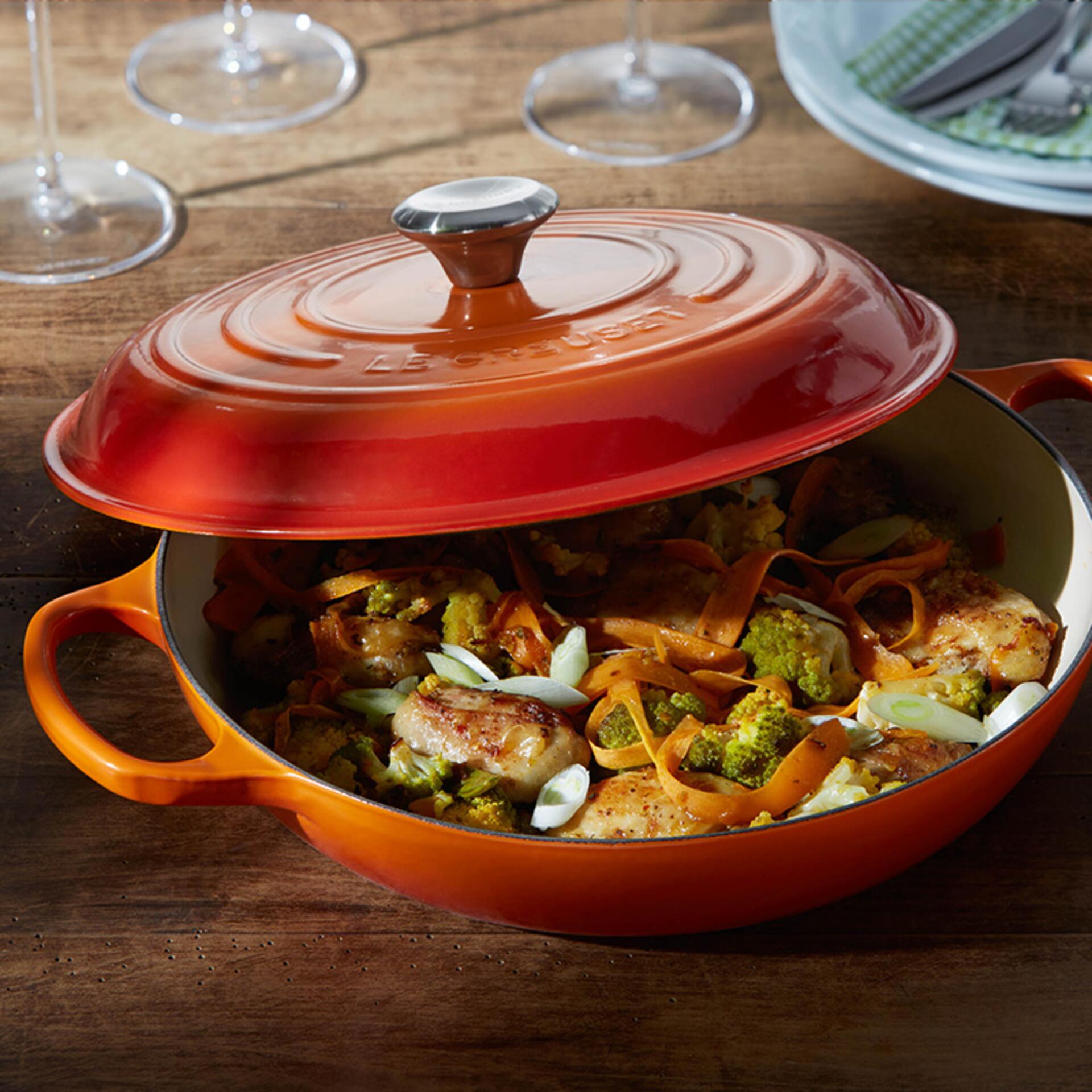 Le Creuset Gourmet-Profitopf Signature 26 cm Ofenrot
