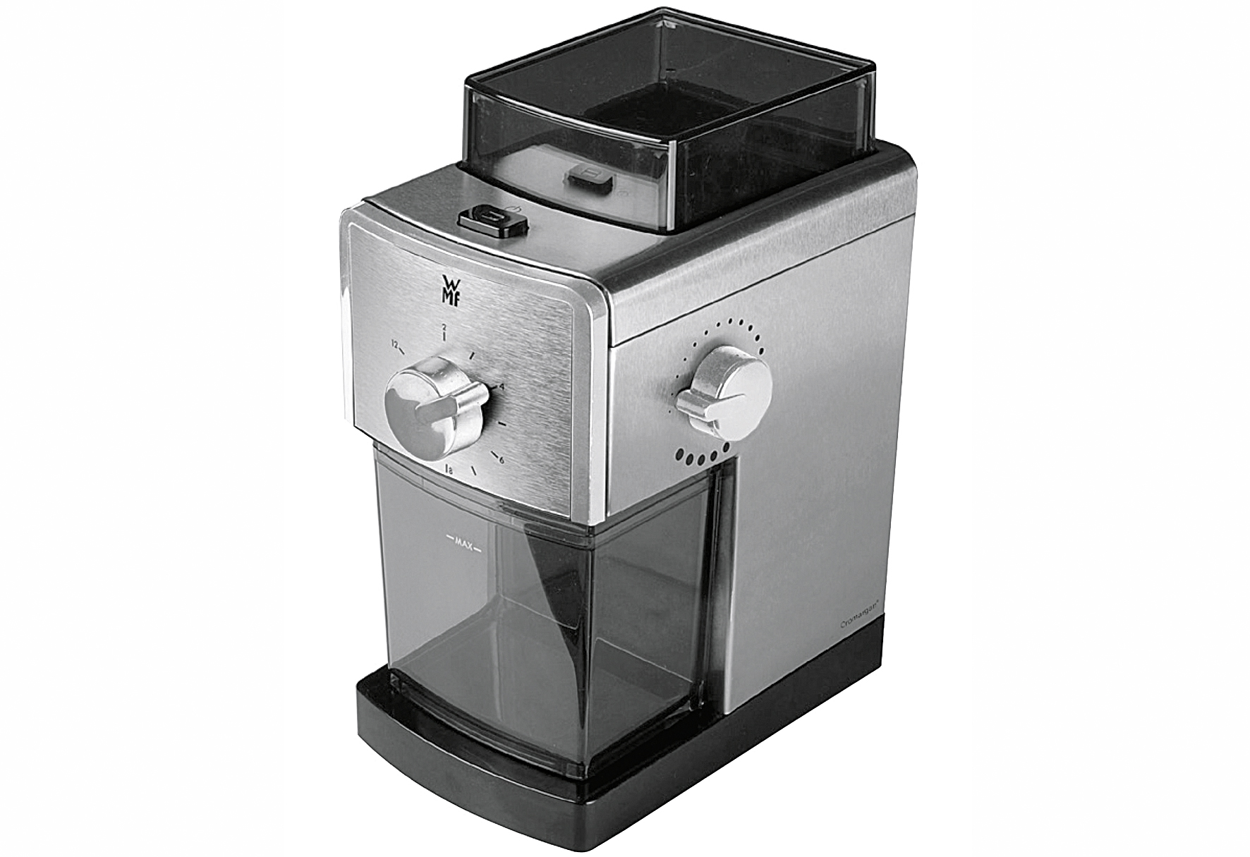 WMF Kaffeemühle Stelio Füllmenge: 180 g 110 Watt Cromargan  WMF Kaffeemühle Stelio Füllmenge: 180 g 110 Watt Cromargan