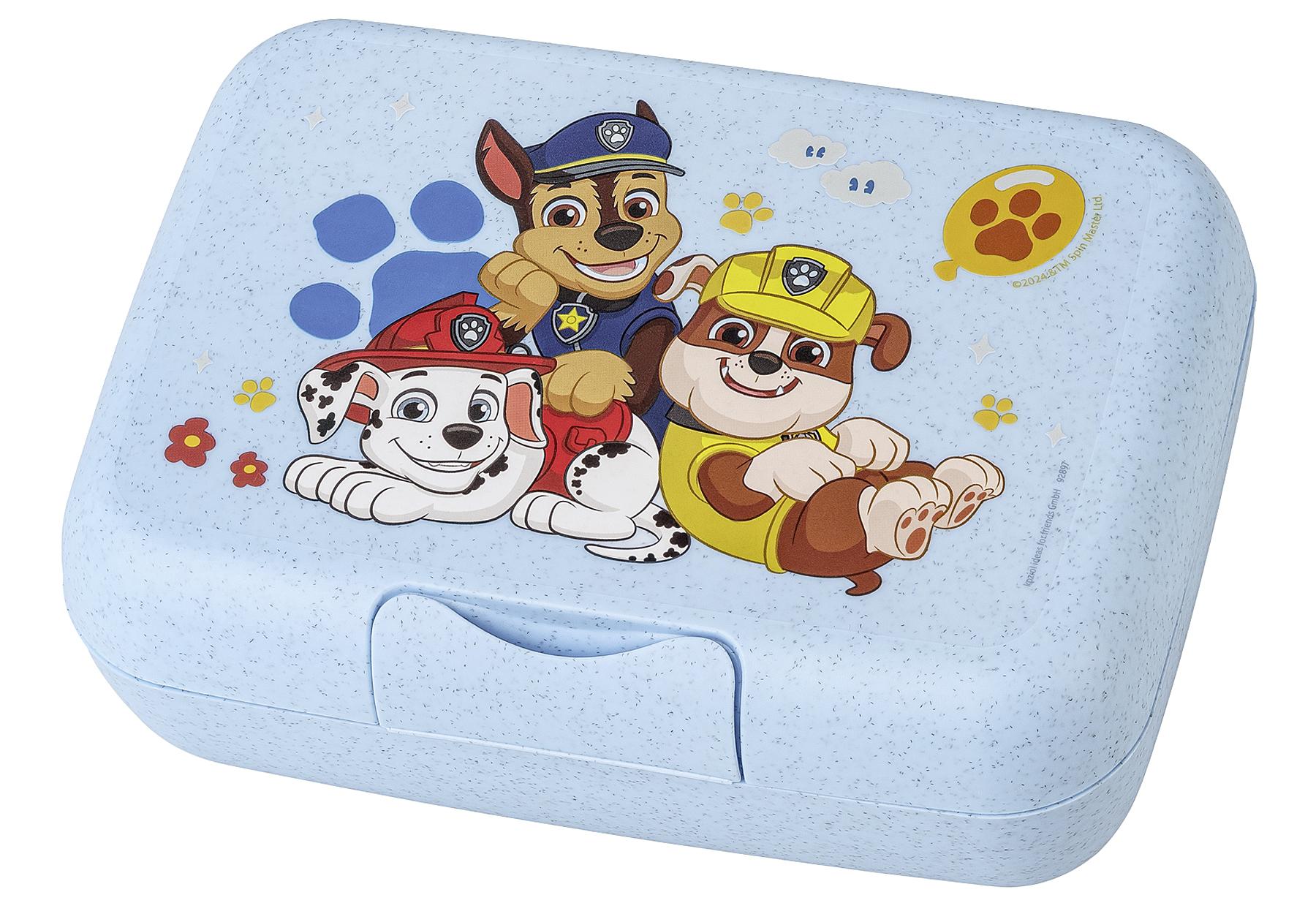 KOZIOL Lunchbox mit Trennschale, CANDY L GROW PAW PATROL organic sky blue