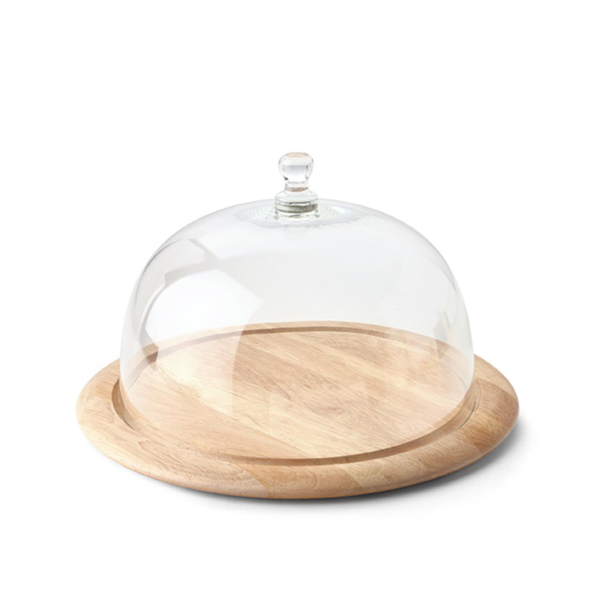 Continenta Käseglocke rund 2 tlg. 33 x 19,5 cm Continenta Käseglocke rund 2 tlg. 33 x 19,5 cm