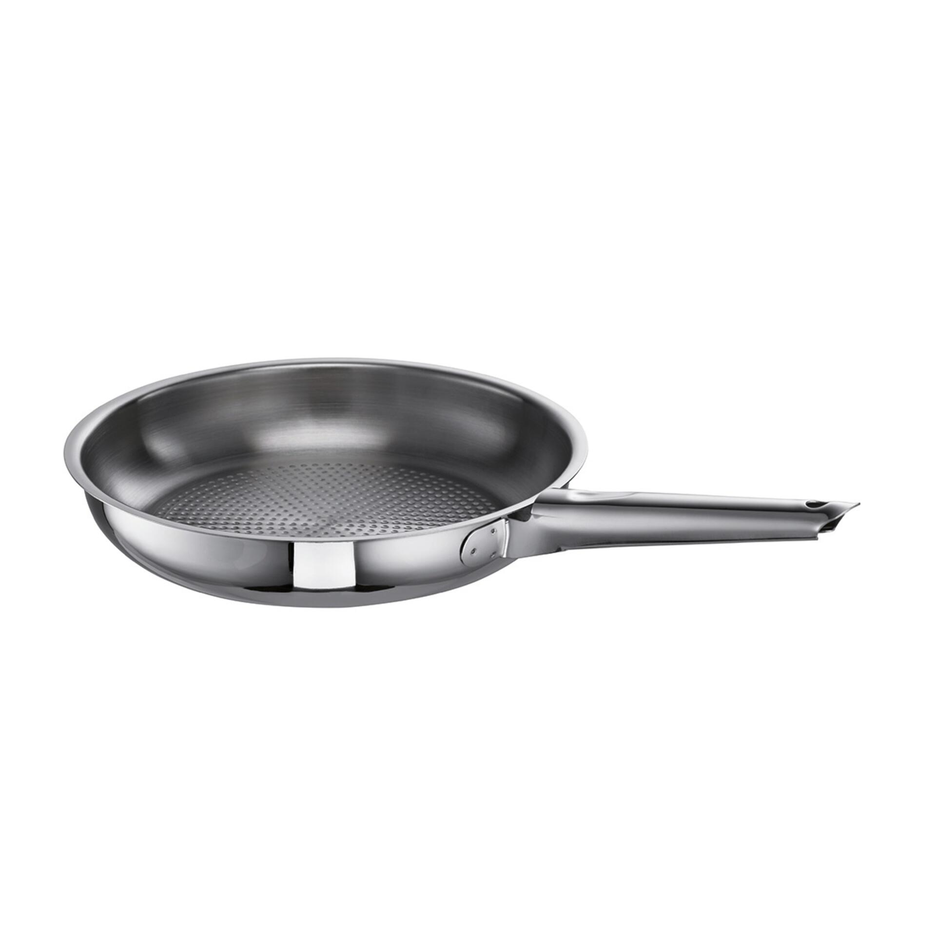 Schulte Ufer Romana i Bratpfanne Edelstahl unbeschichtet 24 cm