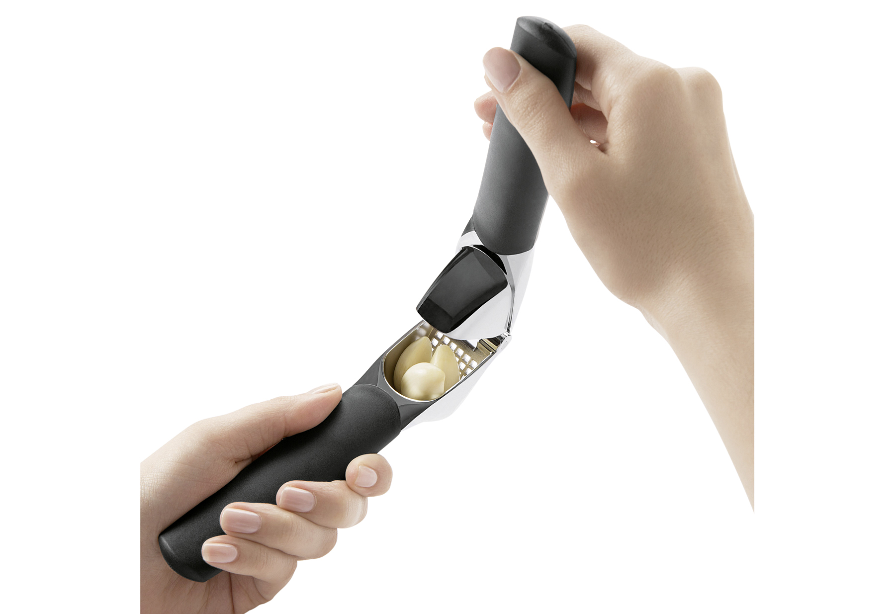 OXO Knoblauchpresse "Good Grips" schwarz