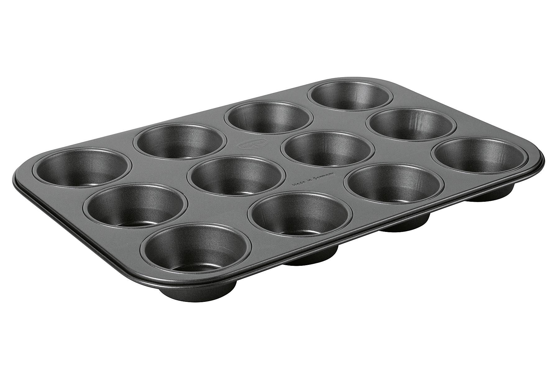 Dr. Oetker Muffinblech "Classic" 12er schwarz