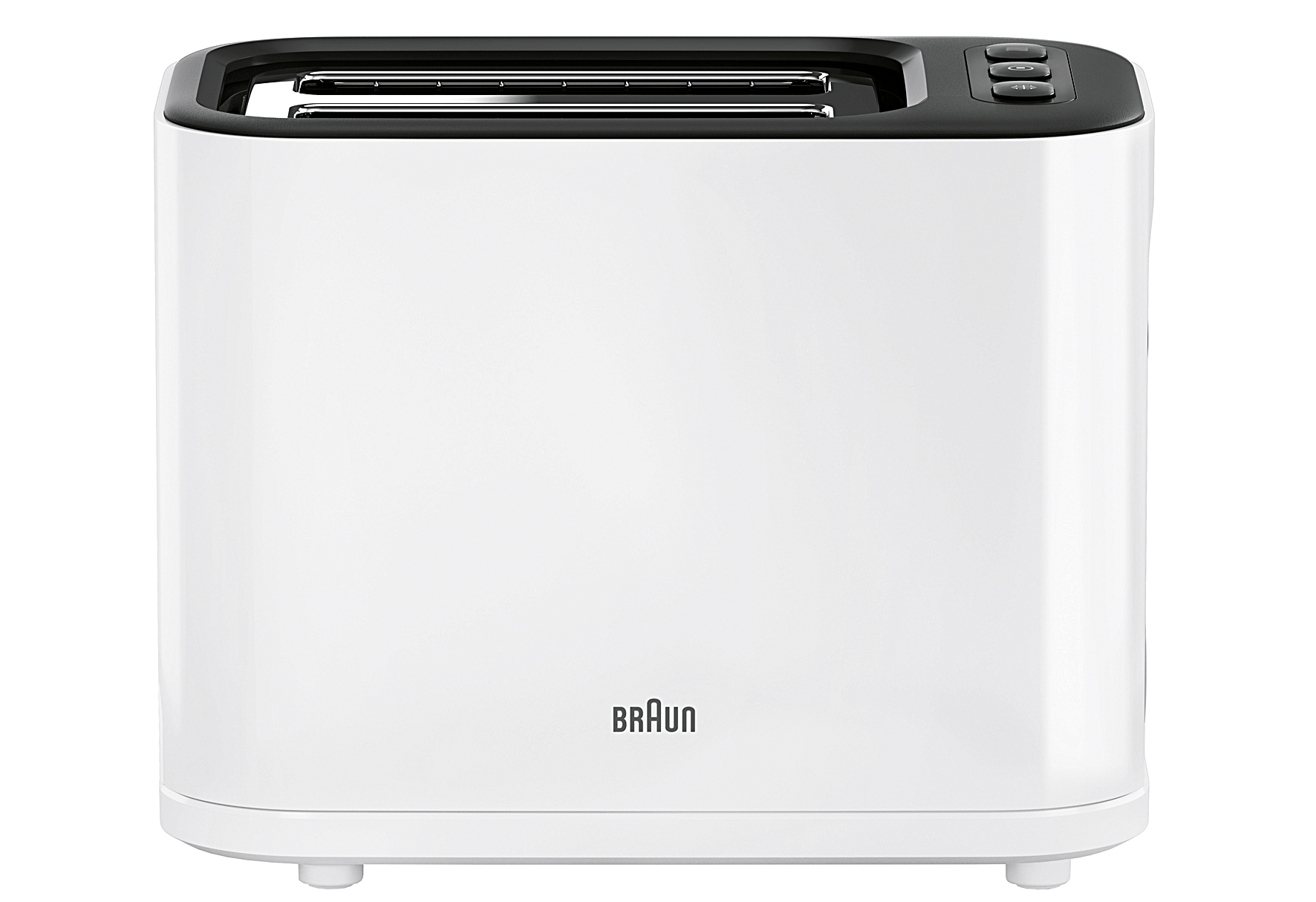BRAUN Toaster 2 Scheiben HT 3010 WH weiß BRAUN Toaster 2 Scheiben HT 3010 WH weiß