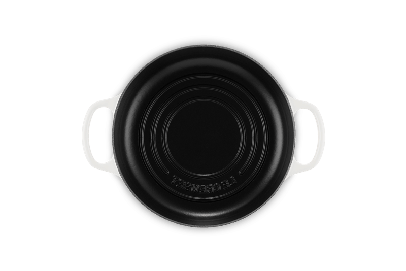 Le Creuset Brot Bräter Signature rund 24 cm Meringue
