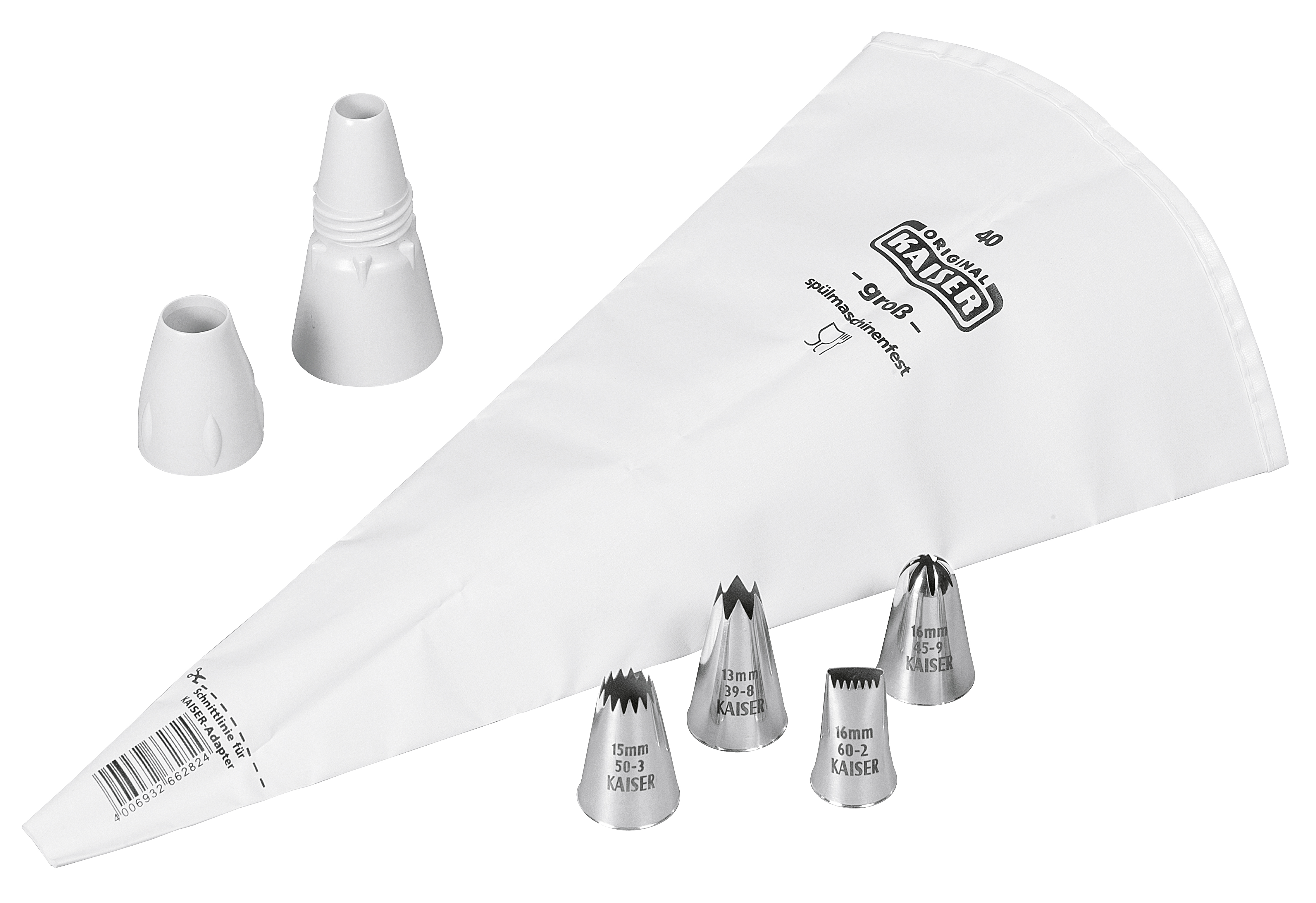 Kaiser Profi Spritzbeutel-Set 'Perfect'
