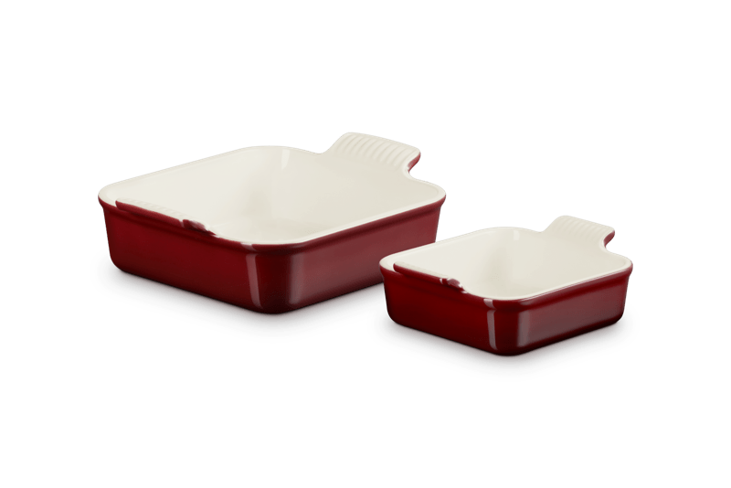 Le Creuset Auflaufform Tradition quadratisch 2er-Set 13 / 20