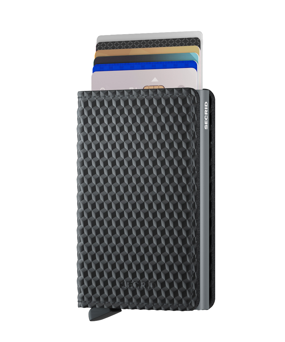 Secrid Slimwallet Cubic Black-Titanium