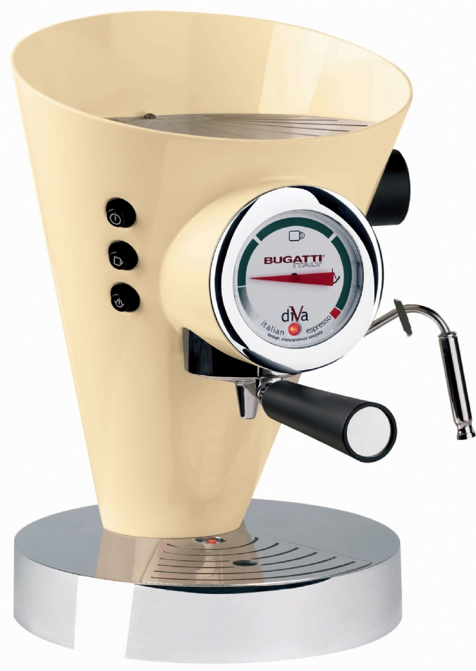 Bugatti Diva Espressomaschine Cream Beige