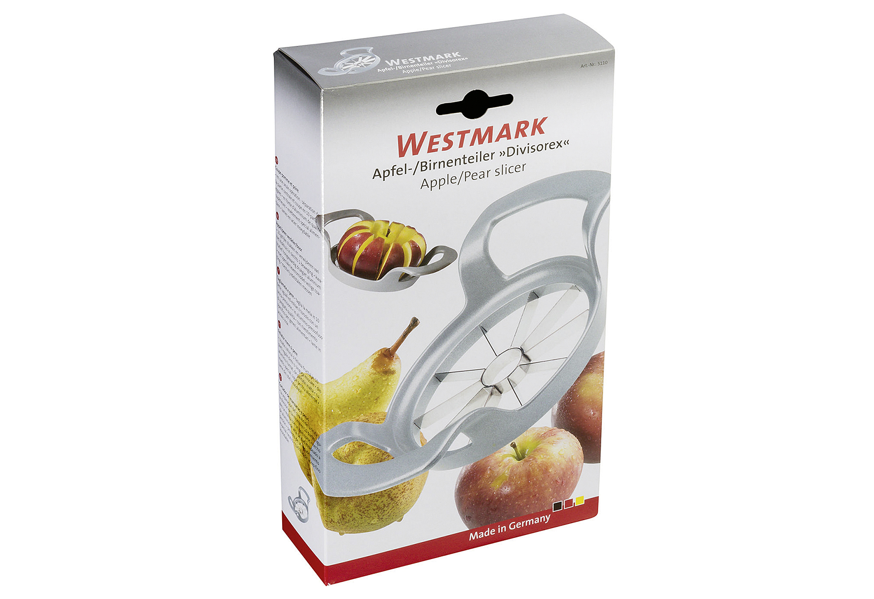 WESTMARK Apfel- und Birnenteiler Divisorex 20,9x11,9x5,1cm WESTMARK Apfel- und Birnenteiler Divisorex 20,9x11,9x5,1cm