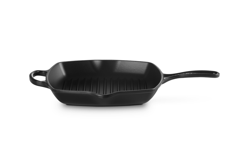 Le Creuset Grillpfanne 26 cm Schwarz