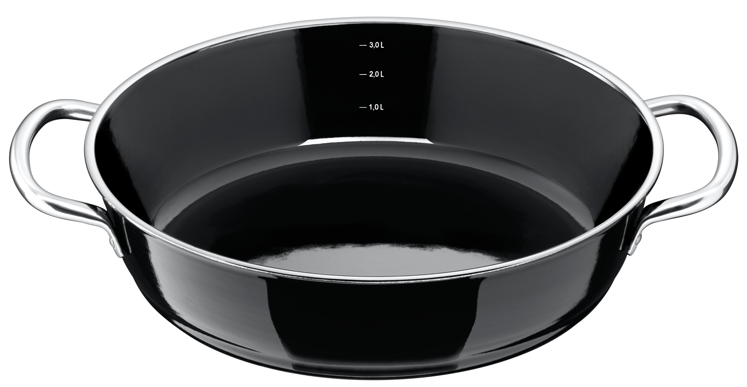 Silit Silargan® Professional Schmorpfanne, 28 cm, Black 4.1 l schwarz
