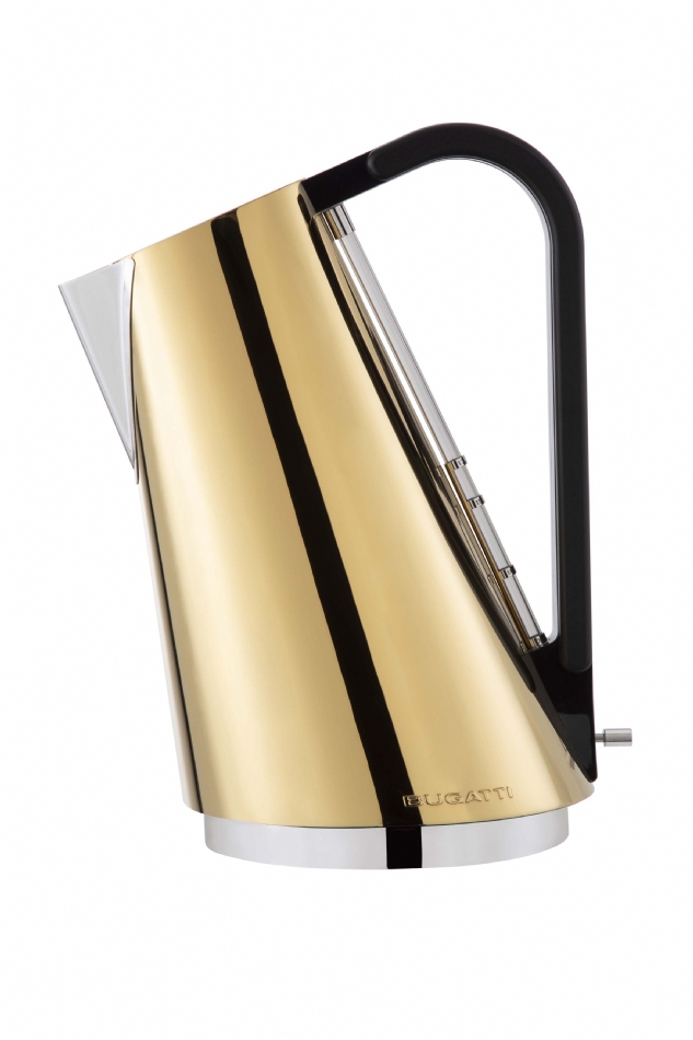 Bugatti Wasserkocher YVera Easy Kettle PVD Gold