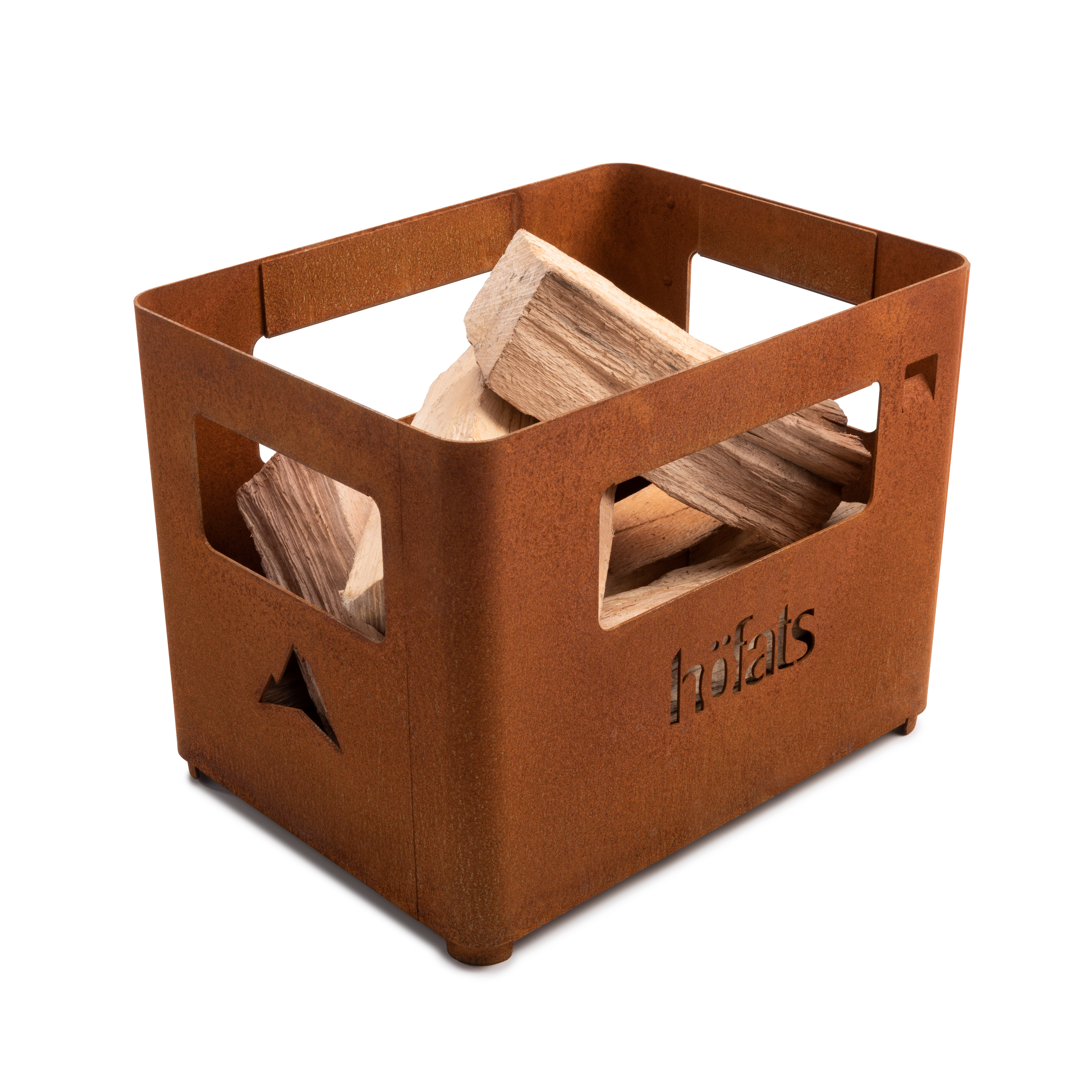 Höfats BEER BOX Feuerkorb rostig