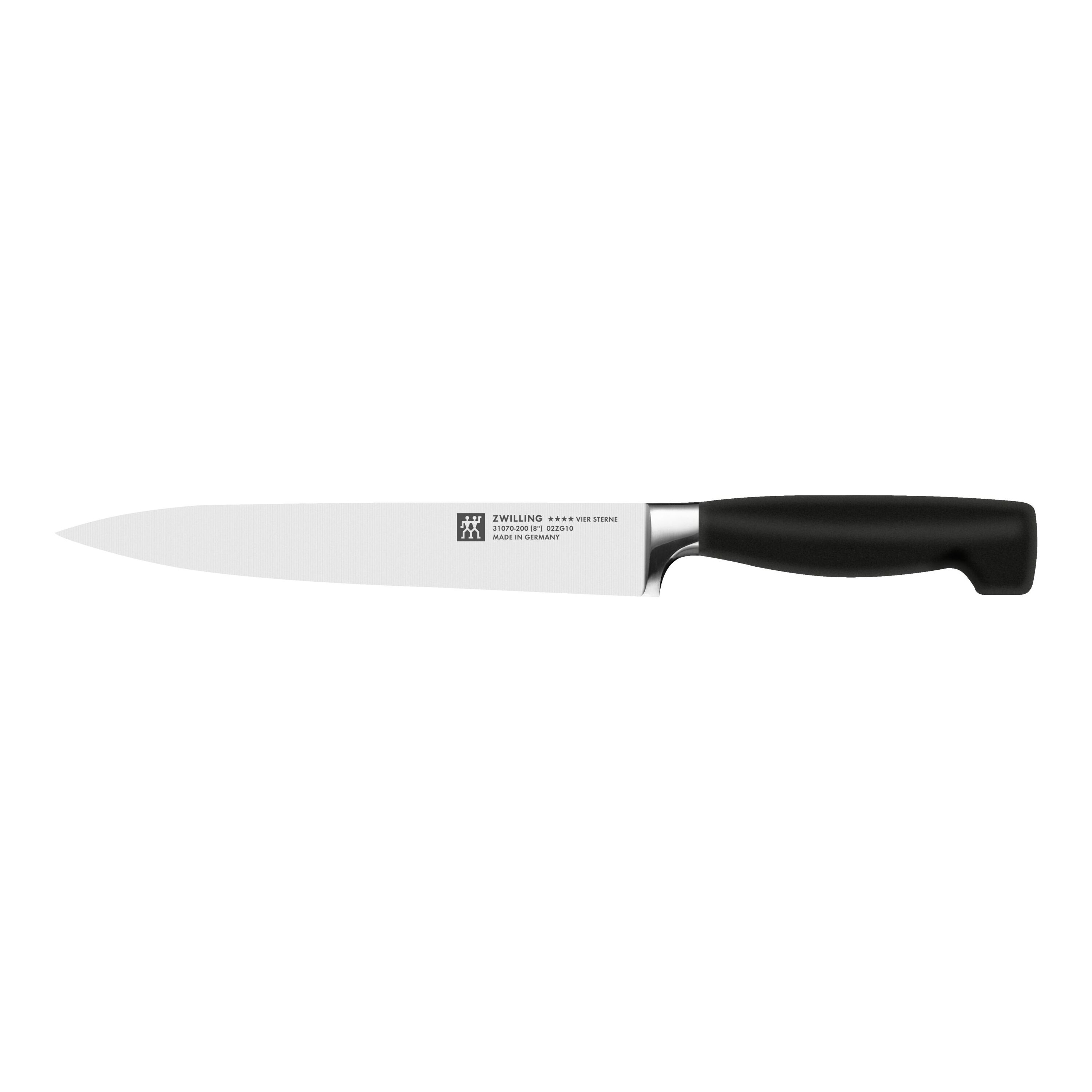ZWILLING **** VIER STERNE Fleischmesser 20 cm, Glattschliff