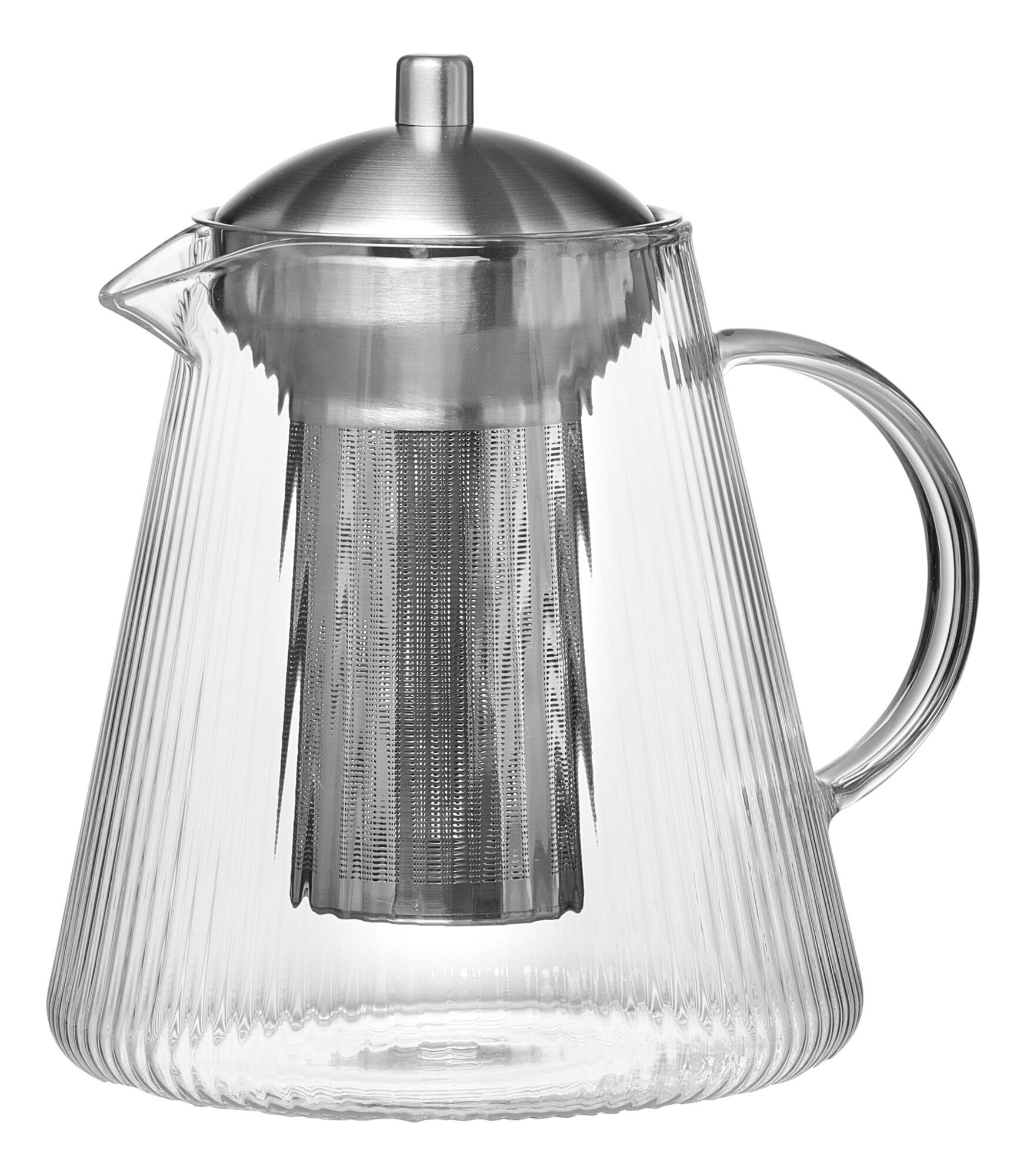 RITZENHOFF & BREKER Teebereiter "Jive" 1.5 l transparent / silber