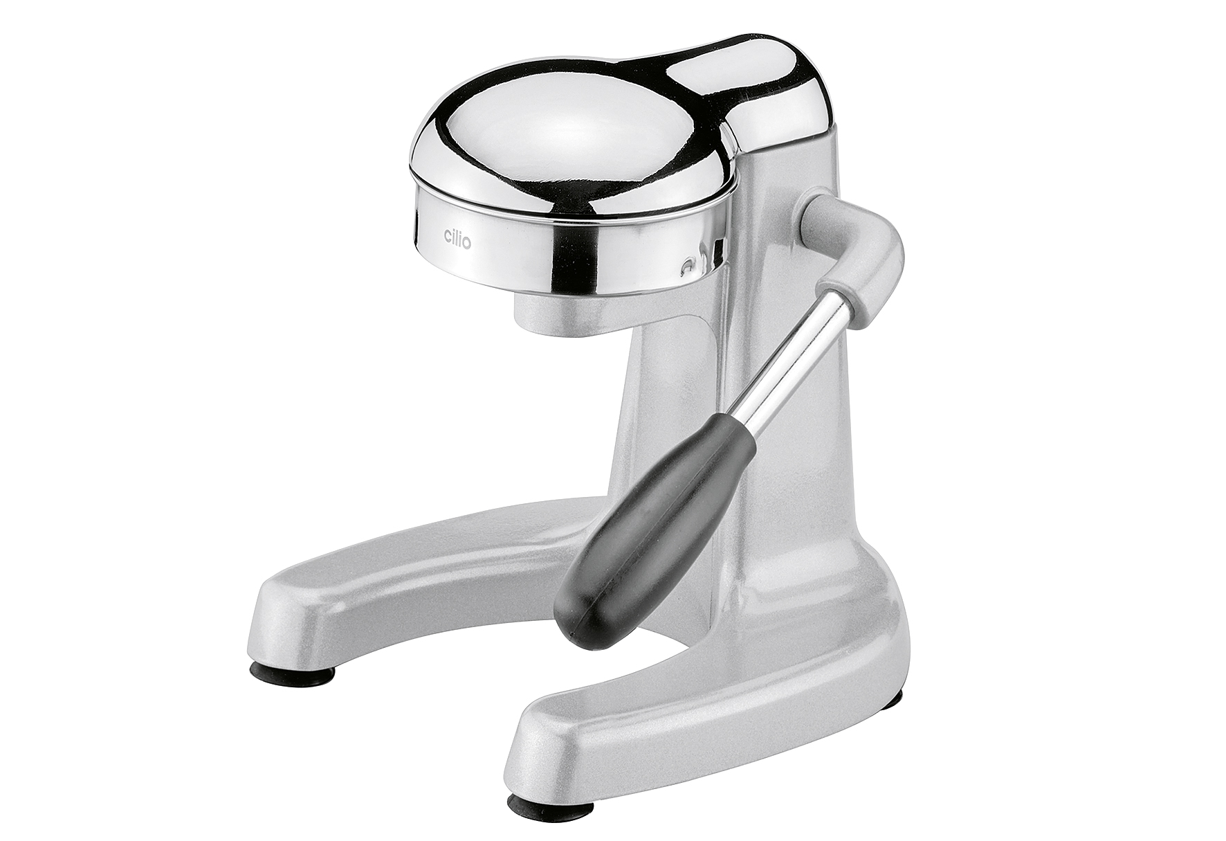 CILIO Profi-Saftpresse Positano silber