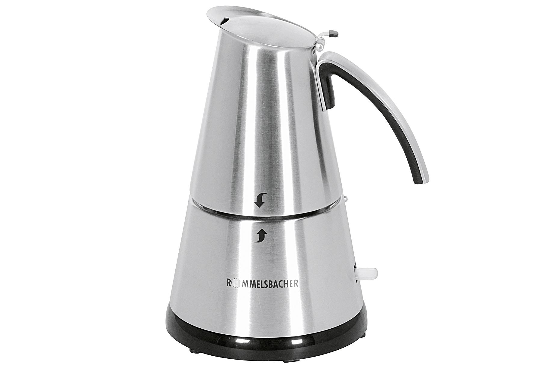 ROMMELSBACHER Espresso Kocher ElPresso mini Edelstahl