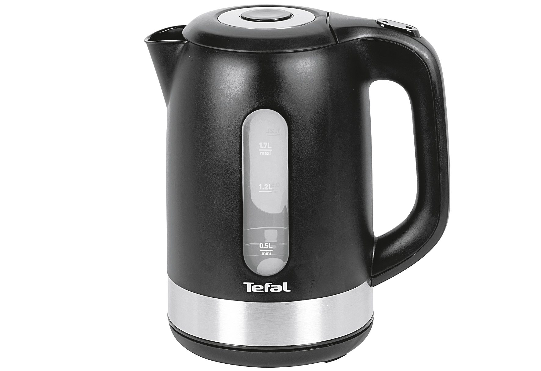 TEFAL Wasserkocher KO 3308 1,7 l 2400 Watt schwarz/Edelstahl 