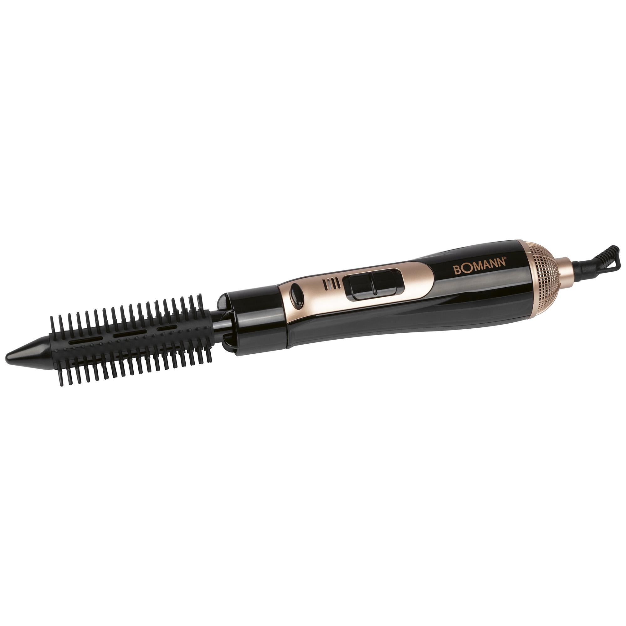 BOMANN Warmluft-Lockenbürste HAS 6077 CB schwarz / kupfer