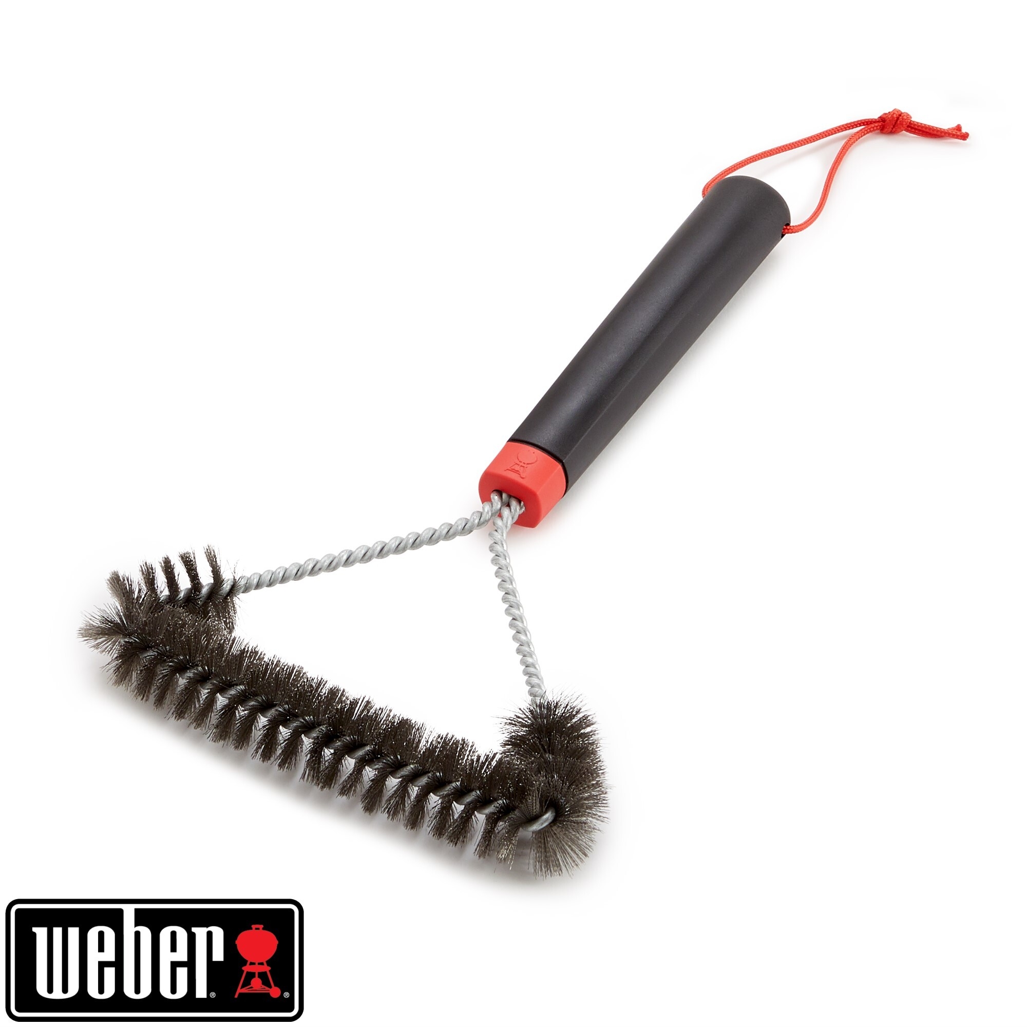 Weber Dreiseitige Grillbürste, 30 cm
