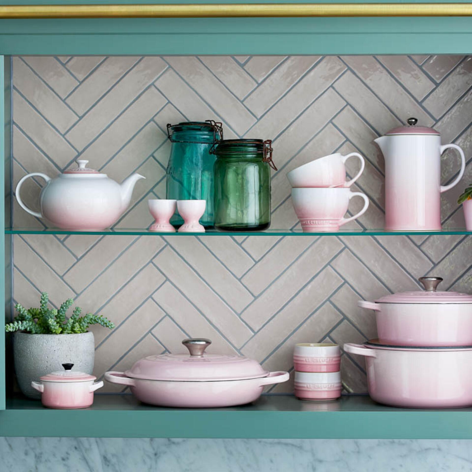 Le Creuset Wasserkessel Demi Shell Pink