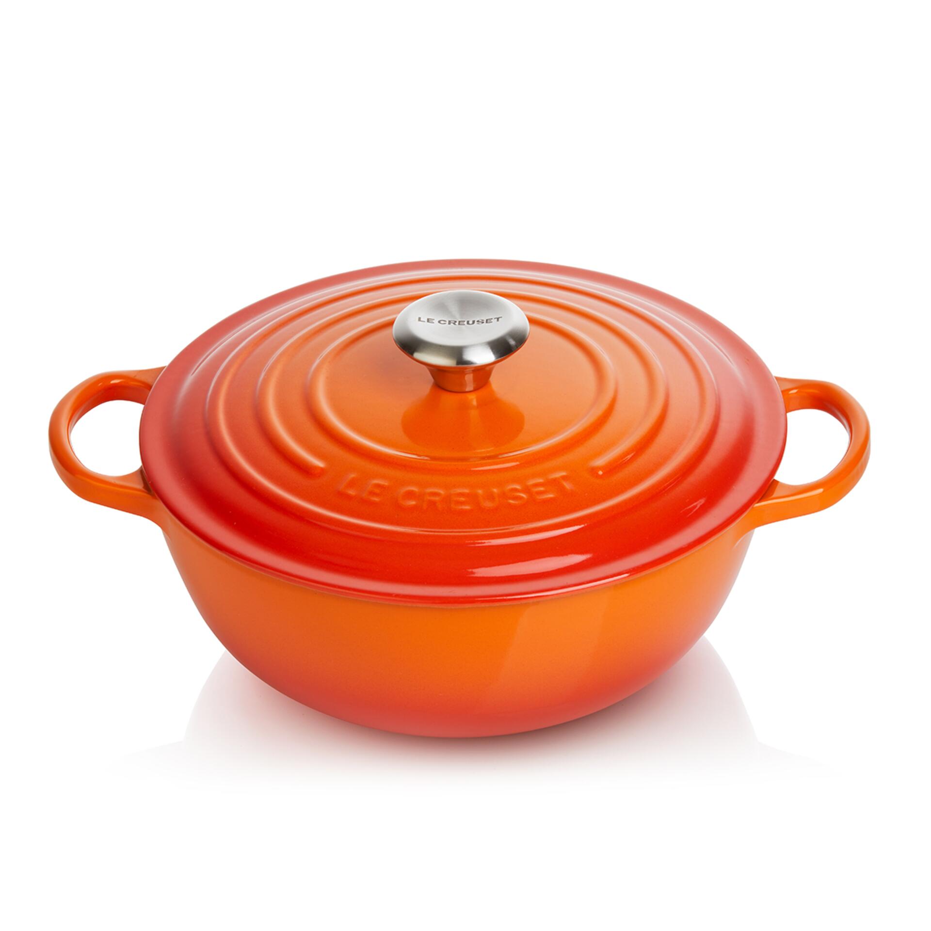 Le Creuset La Marmite Signature 32 cm Ofenrot