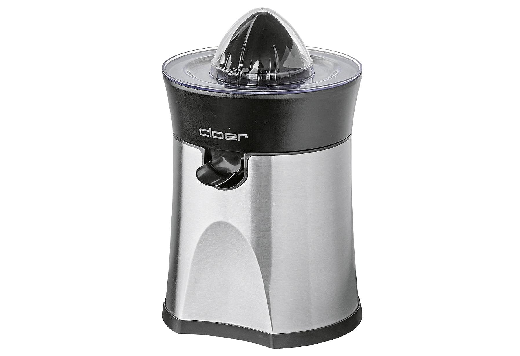 Cloer Zitruspresse 6815 edelstahl, schwarz