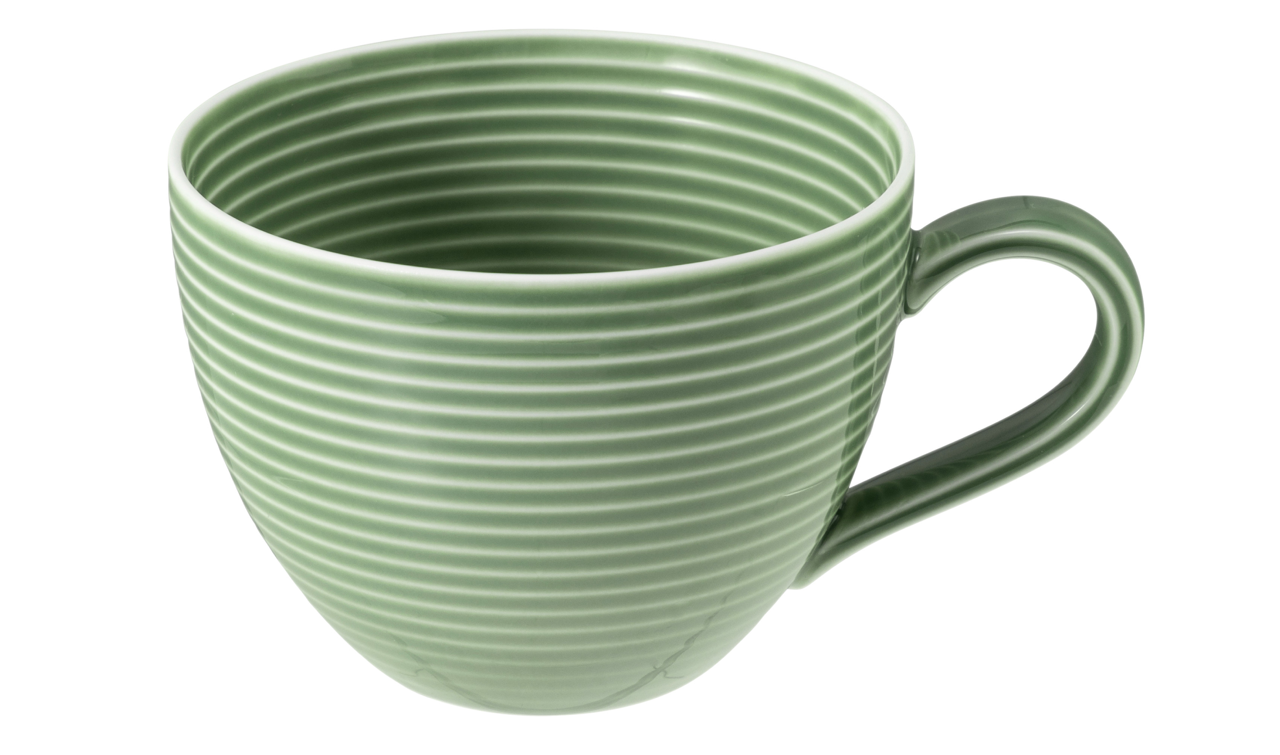 Seltmann Beat Kaffeeobertasse 0,26 l mit Relief grün Seltmann Beat Kaffeeobertasse 0,26 l mit Relief grün