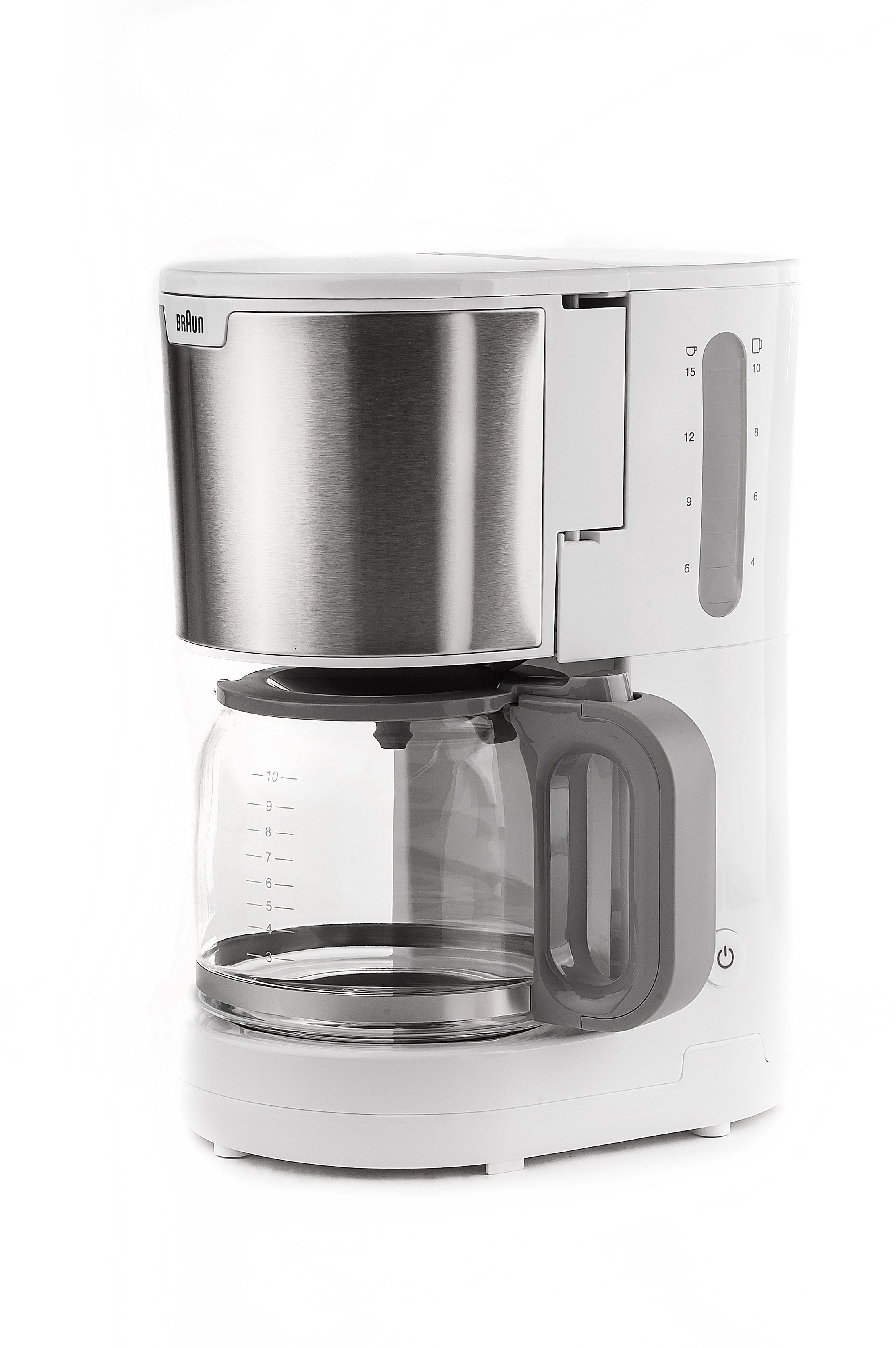 Braun Kaffeeautomat KF 1505 WH Thermo weiß