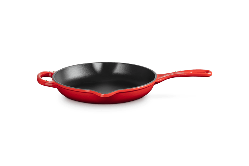 Le Creuset Brat- und Servierpfanne Signature 23 cm Kirschrot