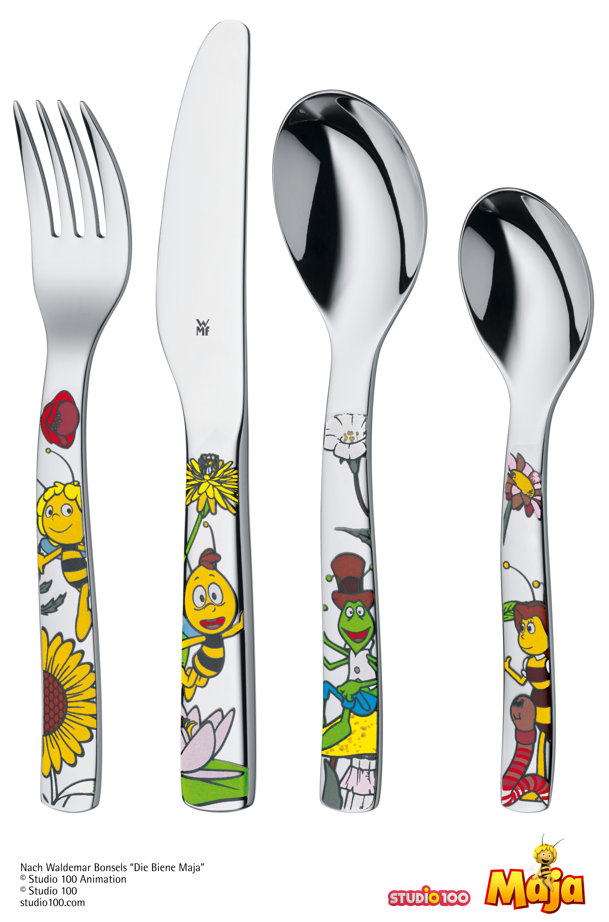 WMF Kinderbesteck-Set Die Biene Maja,