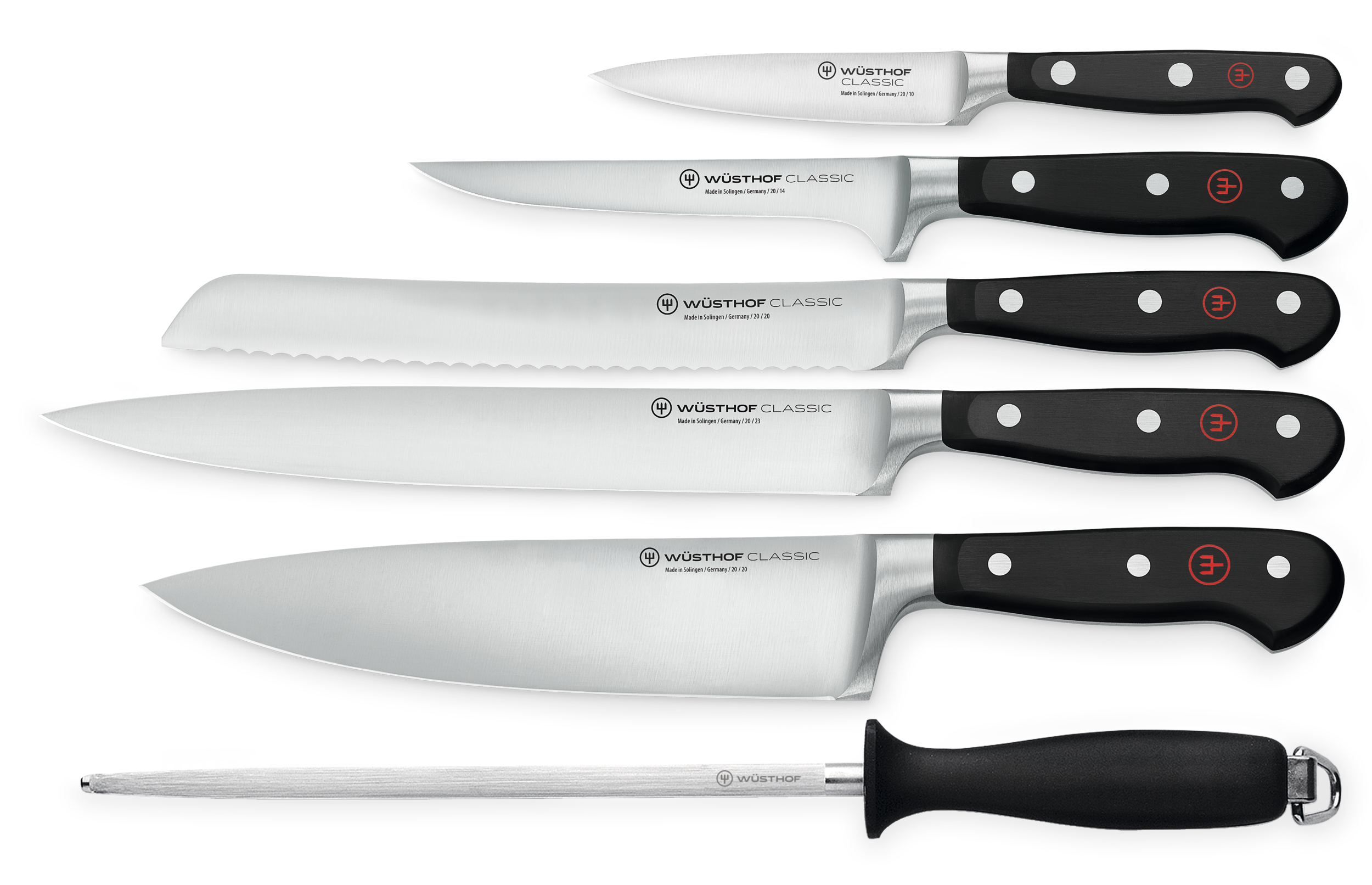 Wüsthof Classic Messerset 6-teilig