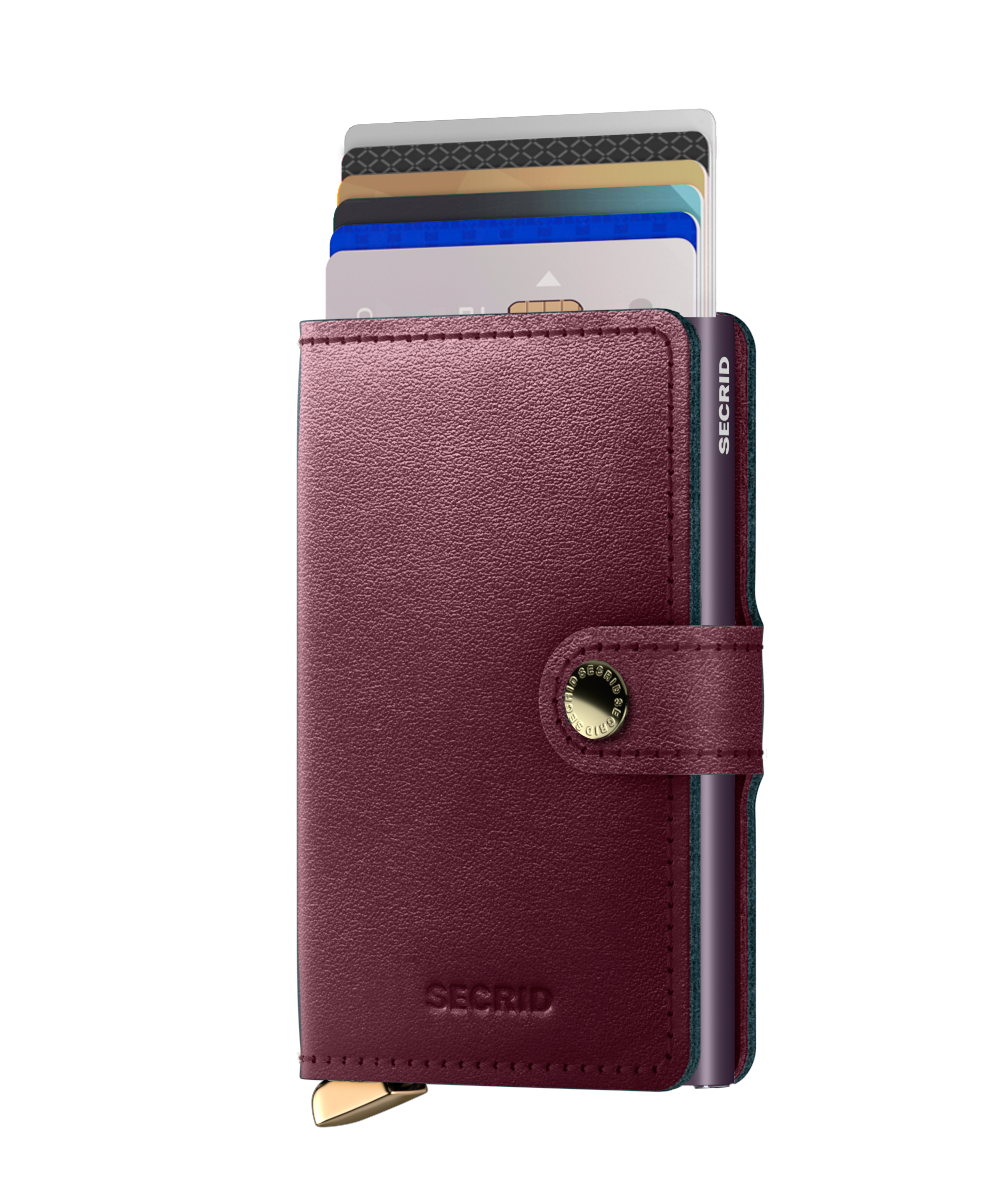 Secrid Miniwallet Dusk Bordeaux