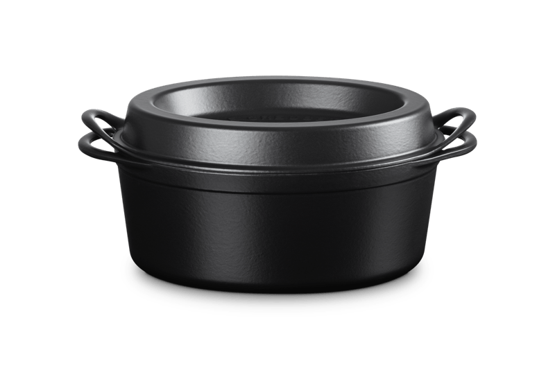 Le Creuset Bräter Doufeu 32 cm Schwarz 7,2 L