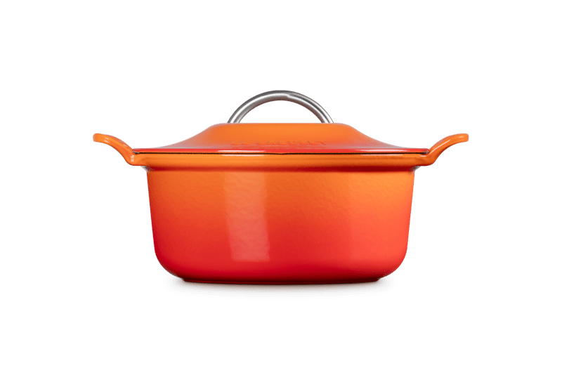 Le Creuset Bräter rund Modern Heritage 26 cm Ofenrot