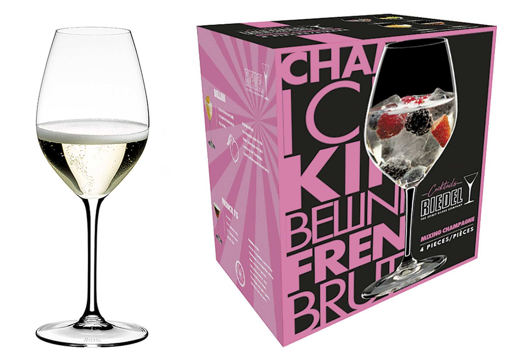 RIEDEL Mixing Champagne Champagnerglas 440ml 4er Set