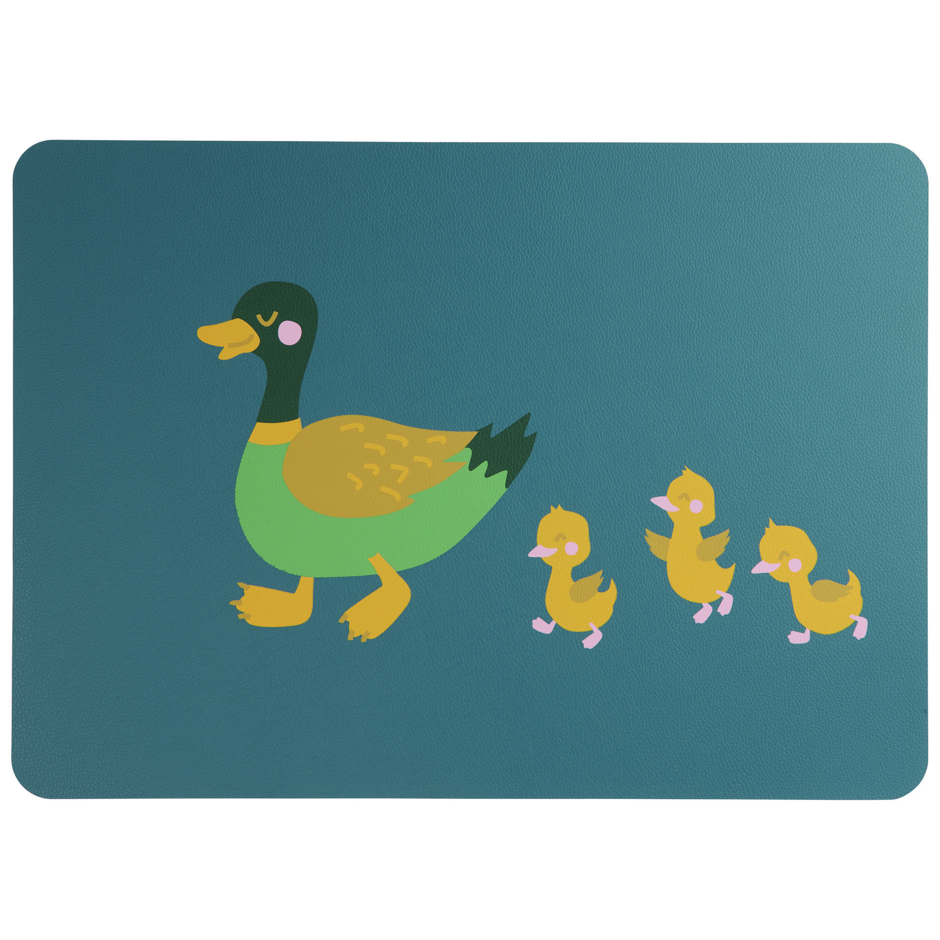 ASA Tischset, Duck Emil with Ducklings kids