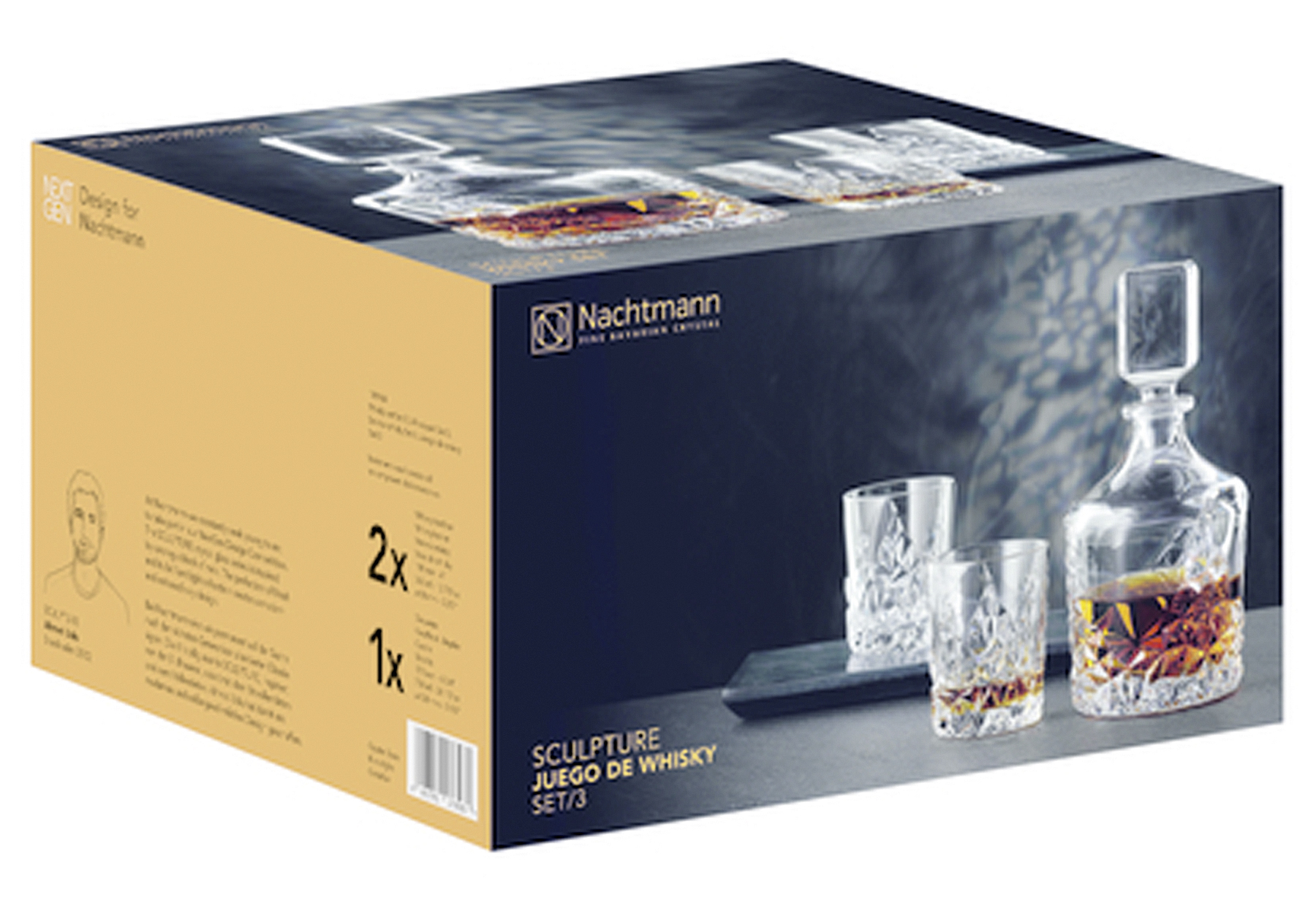 NACHTMANN Whiskyset Sculpture