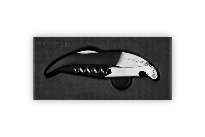 Le Creuset Kellnermesser Klassik Kunststoff Schwarz