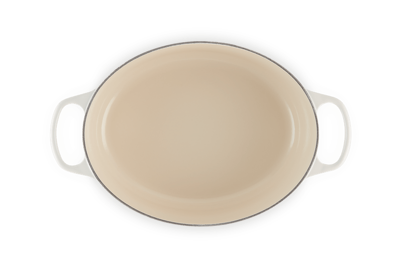 Le Creuset BRÄTER OVAL SIG 31 CM MERINGUE