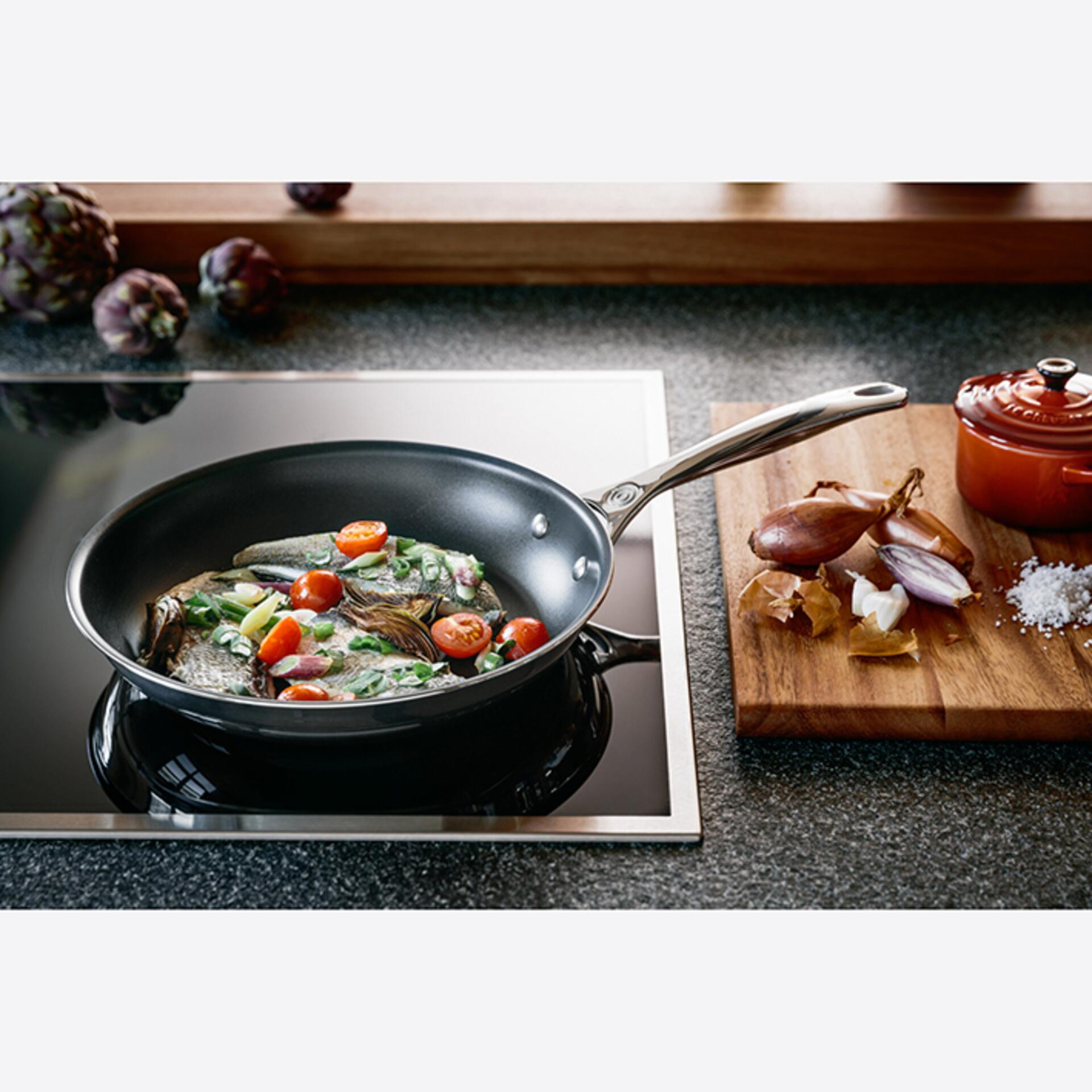 Le Creuset 3-ply PLUS Pfanne flach antihaft 20 cm