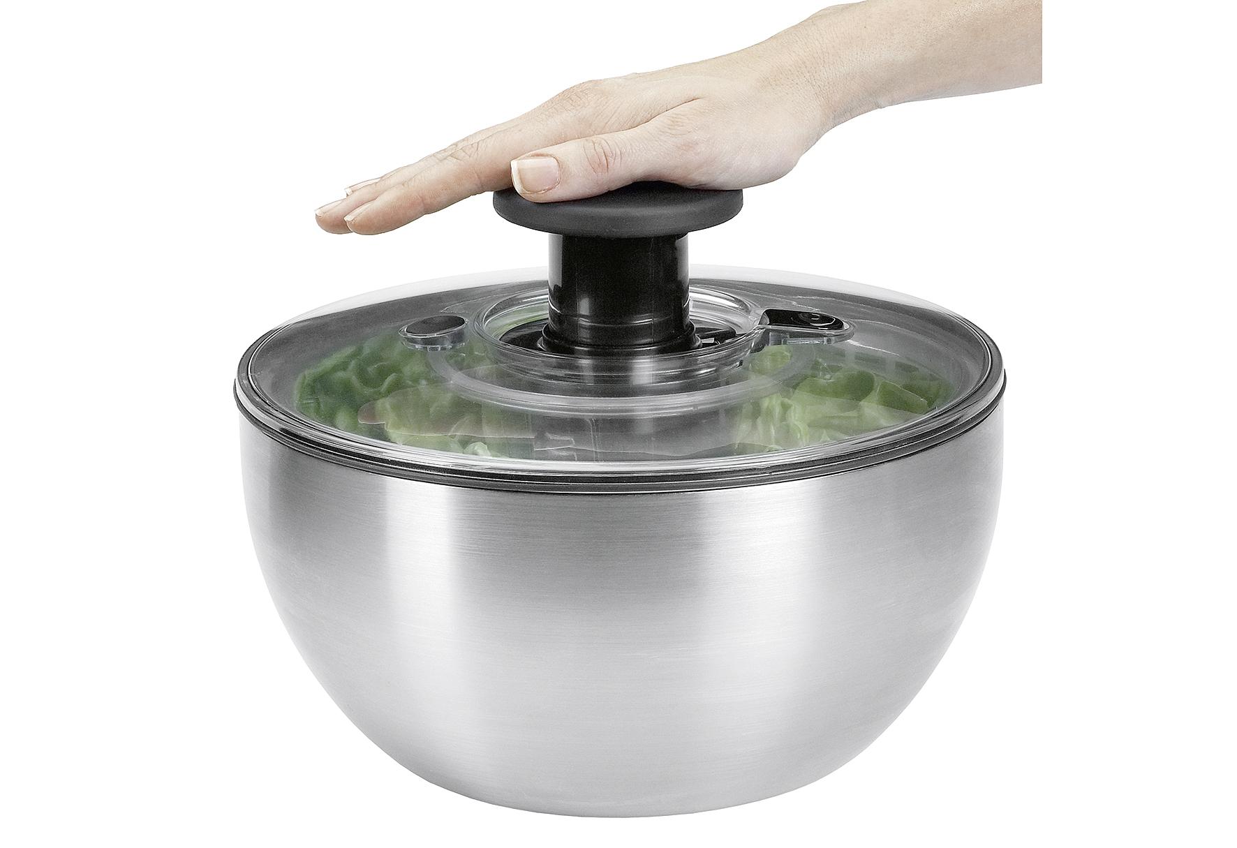 OXO Salatschleuder "Steel"