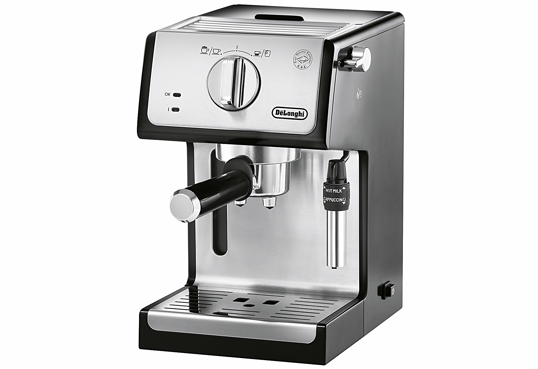 DELONGHI Espressomaschine ECP 35.31 Siebträger 1100 W schwarz/Aluminium 