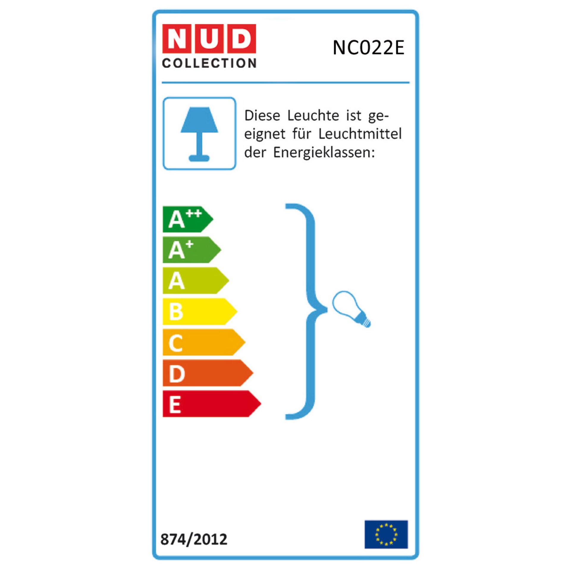 Nud weisse Lampenfassung Keramik Schwarz