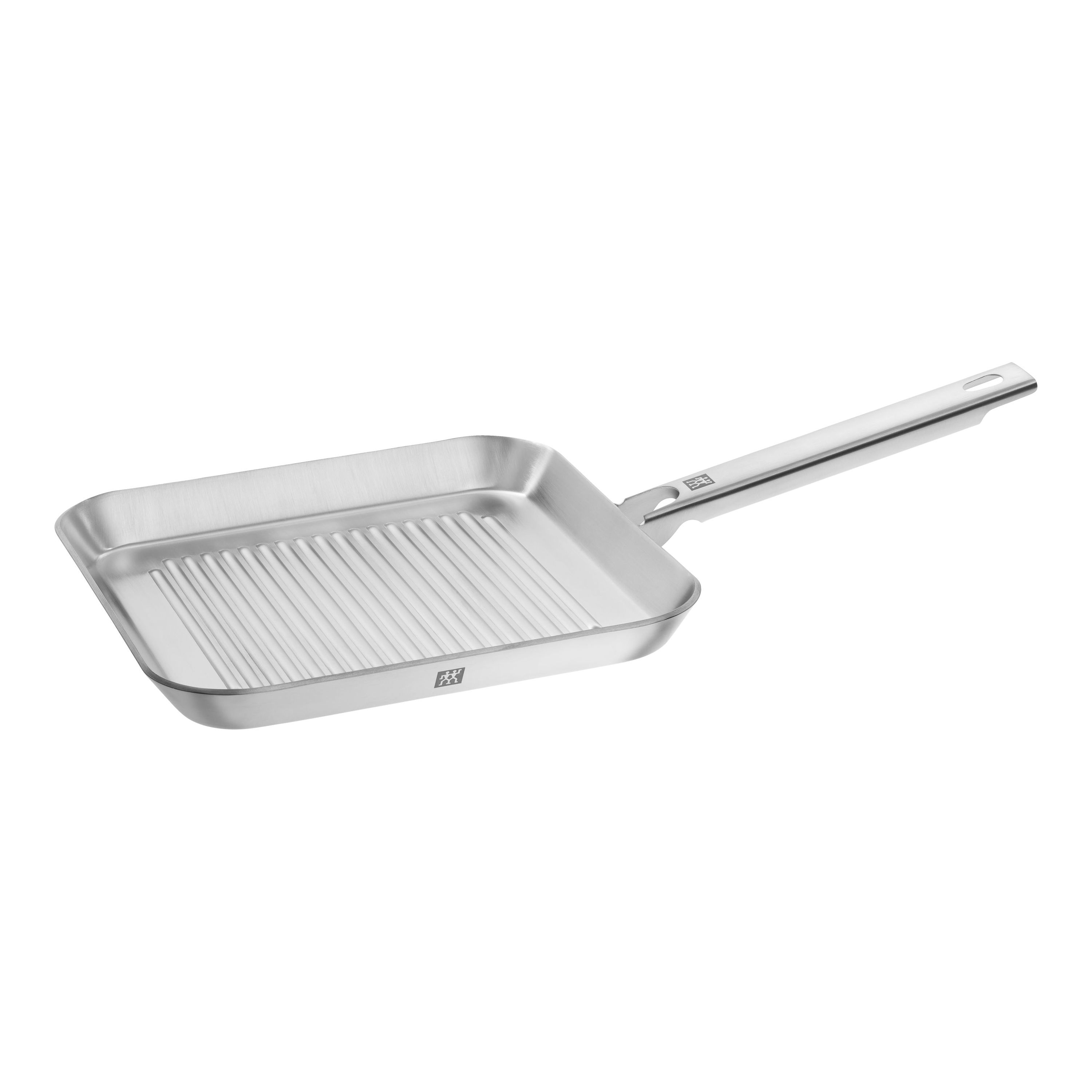 ZWILLING Plus Grillpfanne 24 x 24 cm, 18/10 Edelstahl, Silber